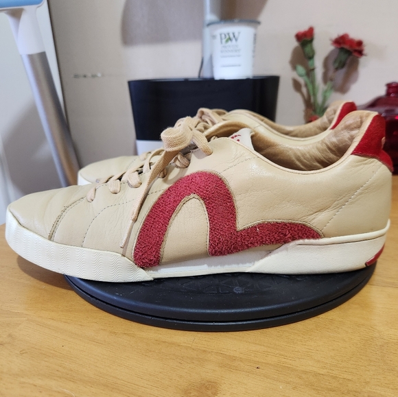 EVISU LEATHER SNEAKERS MENS. - Picture 3 of 16